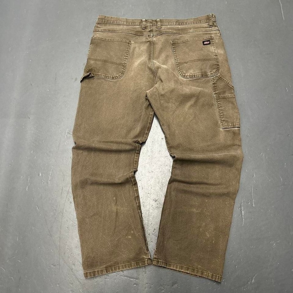 Vintage grey with brown undertones earth tone Dickies baggy carpenter pants